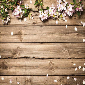 Rustic-Wood-Flowers-Floral Backdrop