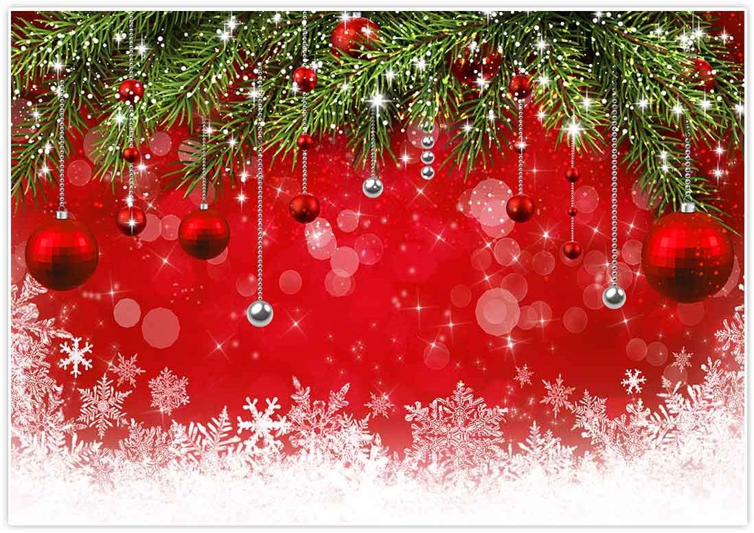 Holiday Greenery Backdrop Holiday Photo Booth Backdrop with Tree