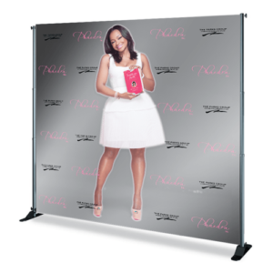 Sample Step and Repeat Backdrop for Photo Booth